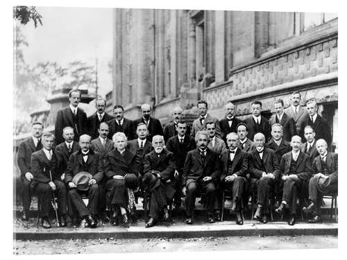 Acrylic print Fifth Solvay Conference, 1927