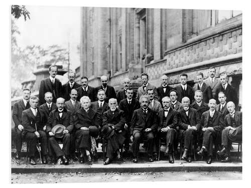 Foam board print Fifth Solvay Conference, 1927