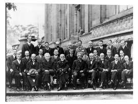 Magnettafel Fünfte Solvay-Konferenz, 1927