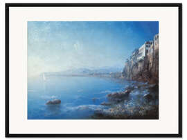 Gerahmter Kunstdruck Ein Blick auf Sorrento