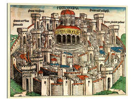 Gallery print Jerusalem in 1490