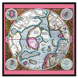 Gerahmter Kunstdruck Arktis um 1595