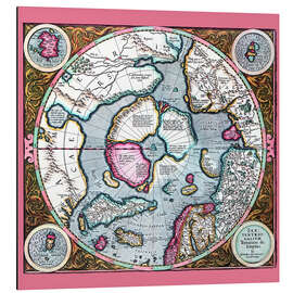 Magnettafel Arktis um 1595