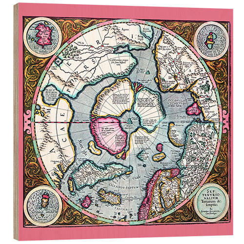 Puutaulu Arctic around 1595