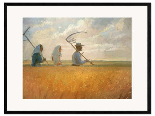 Framed art print Harvest time