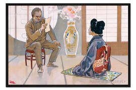 Gerahmter Kunstdruck Madama Butterfly II