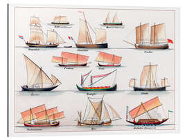 Magnettafel Jolle, Bugalet und Flambart