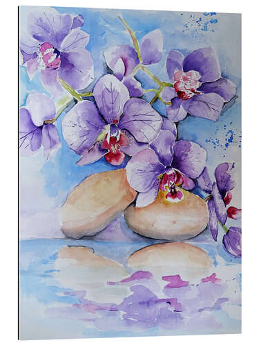 Gallery print Purple orchids