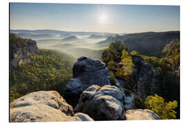 Magnettafel Sächsische Schweiz im Frühling