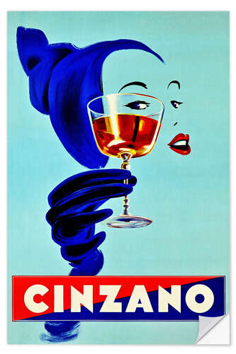 Sticker mural Cinzano