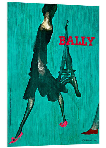 Foam board print Bally - Paris