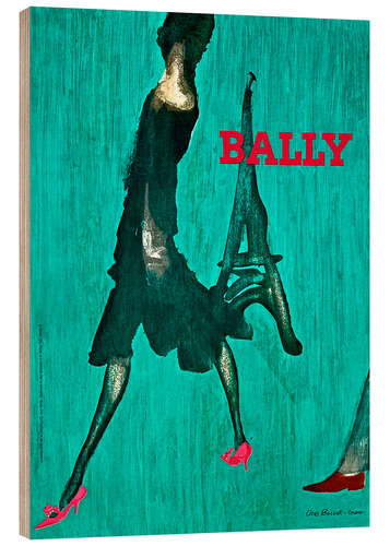 Holzbild Bally - Paris