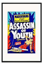Gerahmter Kunstdruck Assassin of Youth