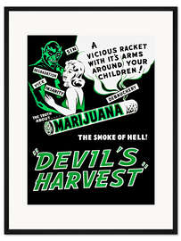 Gerahmter Kunstdruck Devils Harvest