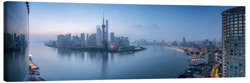 Canvas-taulu Skyline of Pudong