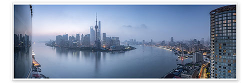 Poster Skyline of Pudong