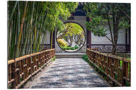 Stampa su plexi-alluminio Giardino cinese a Suzhou