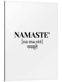 Magnettafel Namaste