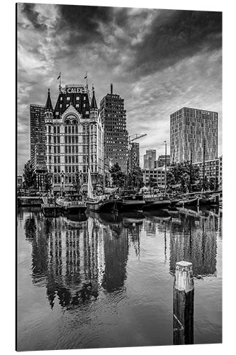 Aluminium print Oudehaven Rotterdam