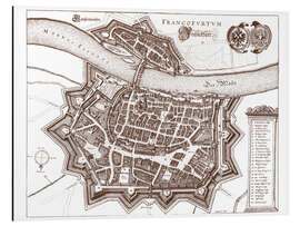 Magnettafel Frankfurt 1650