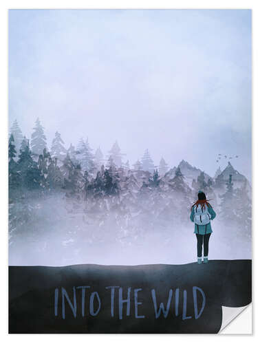 Autocolante decorativo Into The Wild