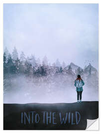 Selvklæbende plakat Into The Wild