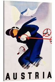 Magnettafel Österreich (englisch)