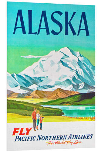 Foam board print Alaska