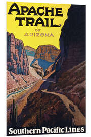 Foam board print Apache Trail