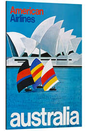 Magnettafel American Airlines, Australien