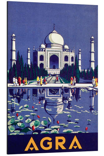 Aluminium print Agra