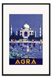 Gerahmter Kunstdruck Agra