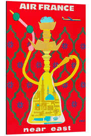 Magnettafel Air France, Near East (englisch)