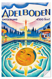 Wandsticker Adelboden