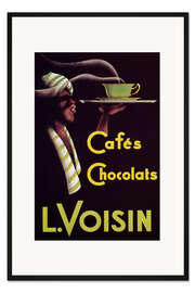 Gerahmter Kunstdruck Schokoladencafés (französisch)