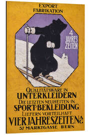 Magnettafel 4 Jahreszeiten Sportbekleidung