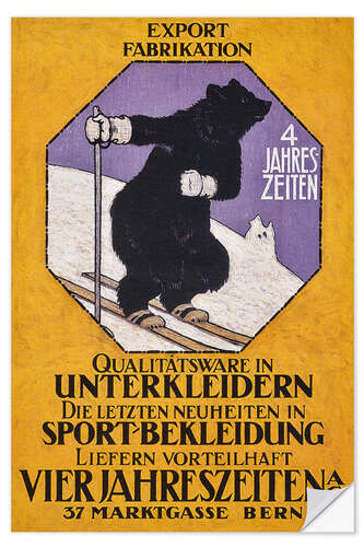 Självhäftande poster 4 seasons sportswear (german)