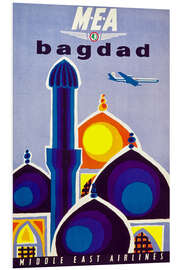 Hartschaumbild Bagdad, Middle East Airlines