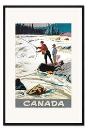 Gerahmter Kunstdruck Kanada (englisch)