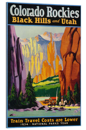 Gallery print Colorado Rockies (English)