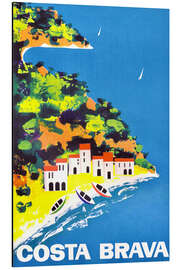 Magnettafel Costa Brava