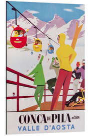 Magnettafel Conca di Pila (italienisch)