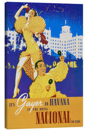 Leinwandbild  Hotel National von Kuba (spanisch) - Vintage Travel Collection