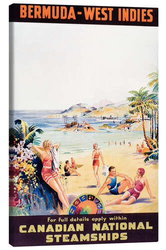 Tableau sur toile Bermudes - Antilles (anglais)