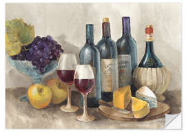 Naklejka na ścianę Wine and fruit II