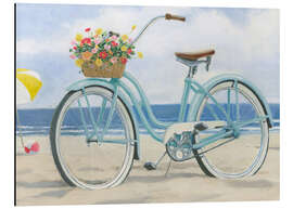 Magnettafel Fahrrad am Strand III