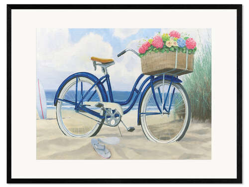 Gerahmter Kunstdruck Am Strand II