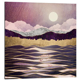 Aluminium print Lunar Waves Landscape