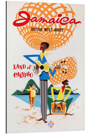 Magnettafel Jamaika (englisch)