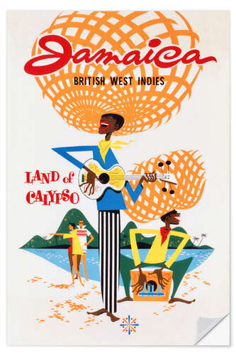 Självhäftande poster Jamaica (English)